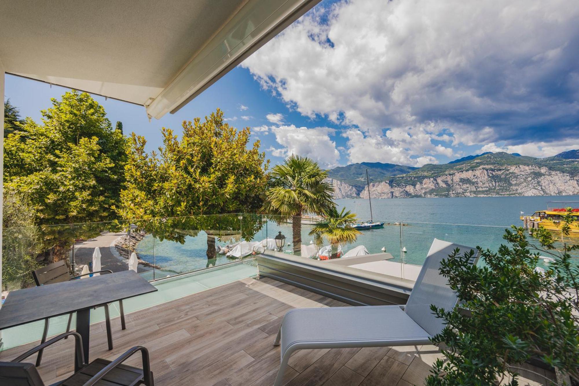 Gabbiano Otel Malcesine Dış mekan fotoğraf