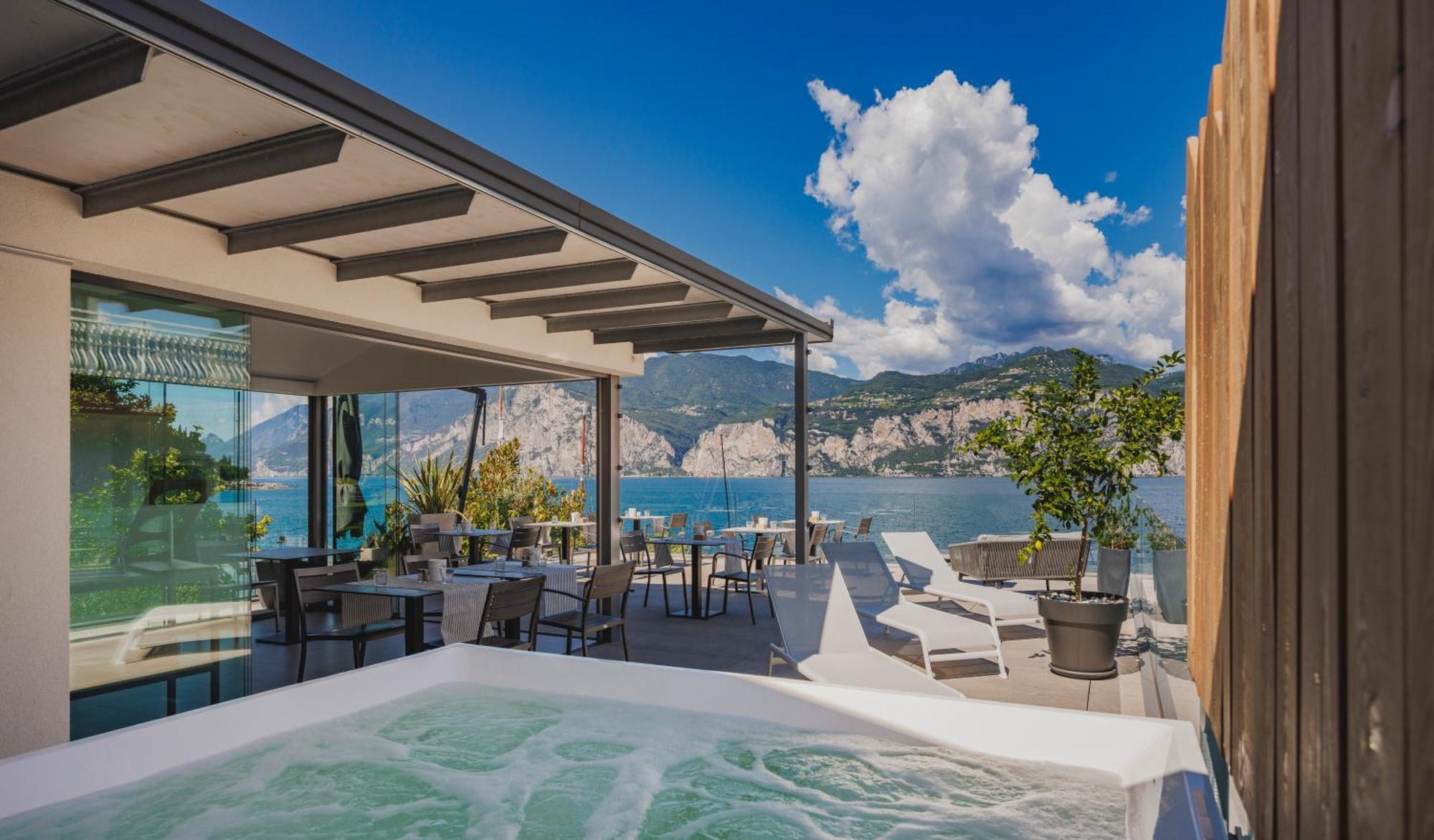 Gabbiano Otel Malcesine Dış mekan fotoğraf
